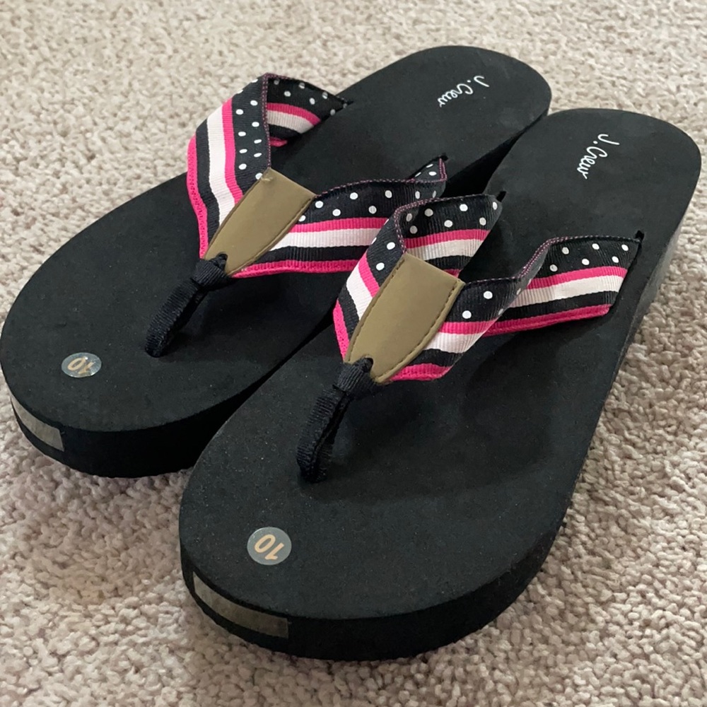 NWOT JCrew Flip Flops